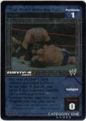 That Wont Make the Cut! (SS3) Foil